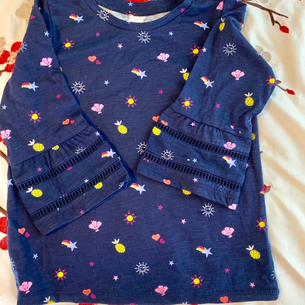 NWOT- Gap Toddler Bell Sleeve Top - Picture 5 of 6